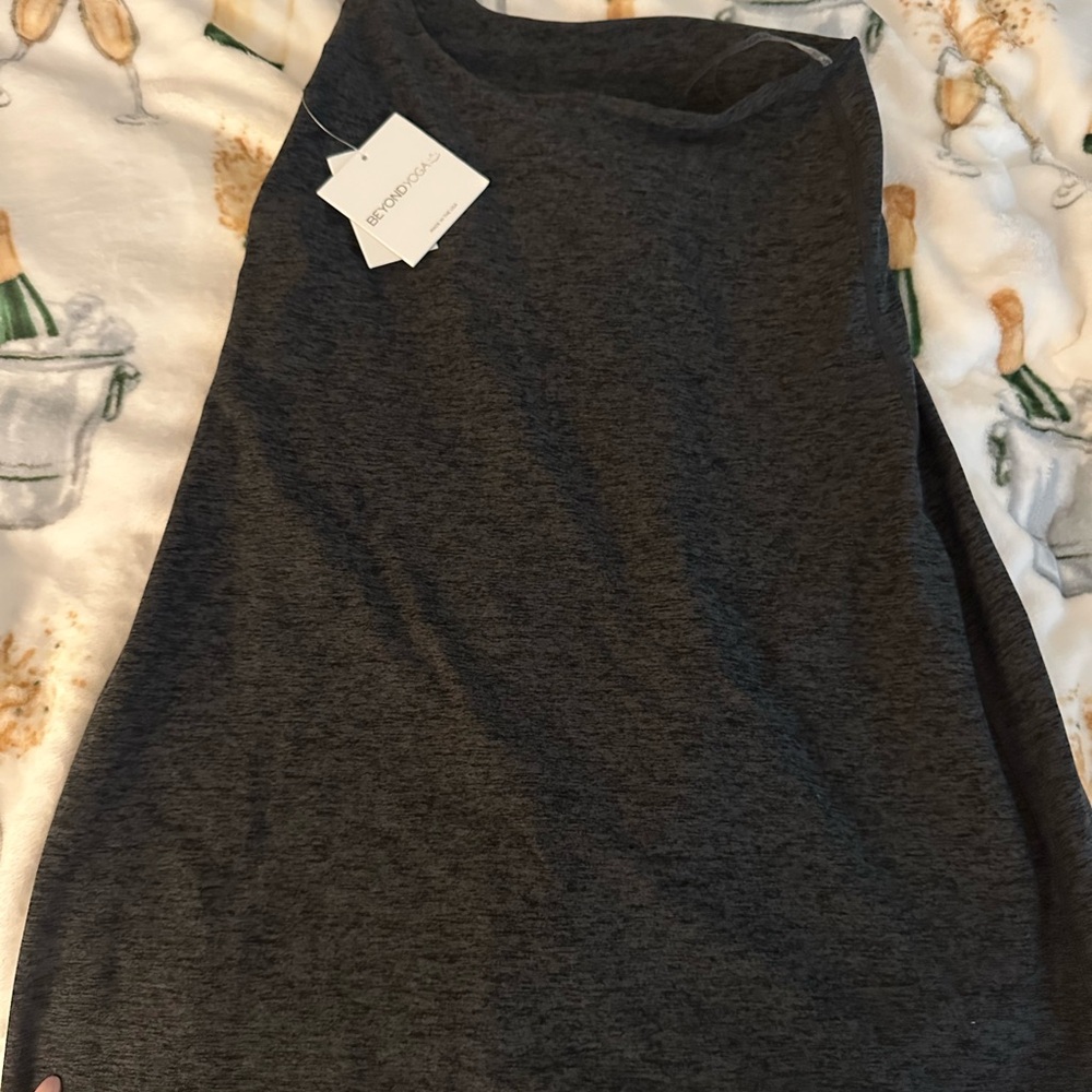 Beyond Yoga Gray Shorts dress